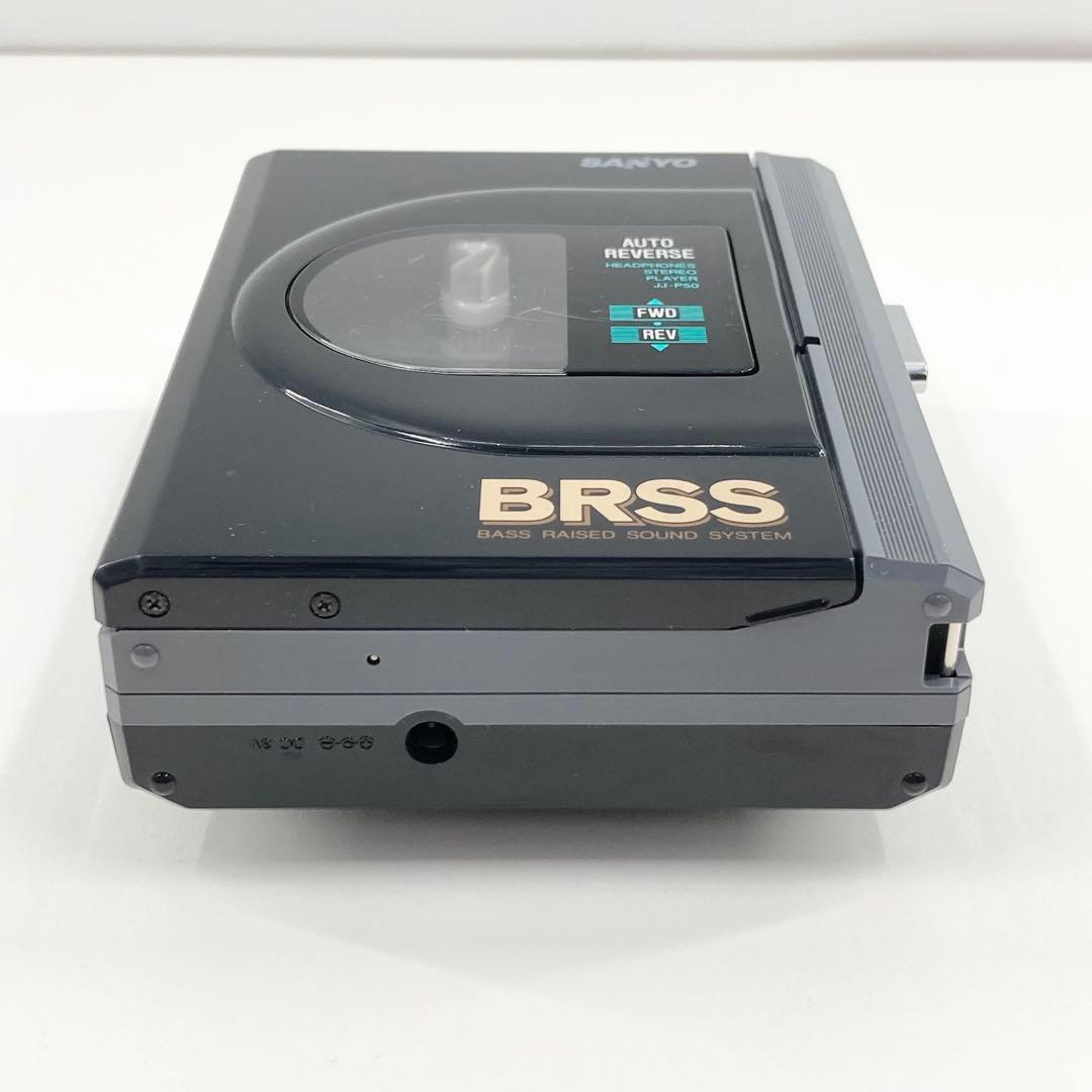 SANYO カセットプレーヤー JJ-P50 BRSS オートリバース 完動品 SANYO