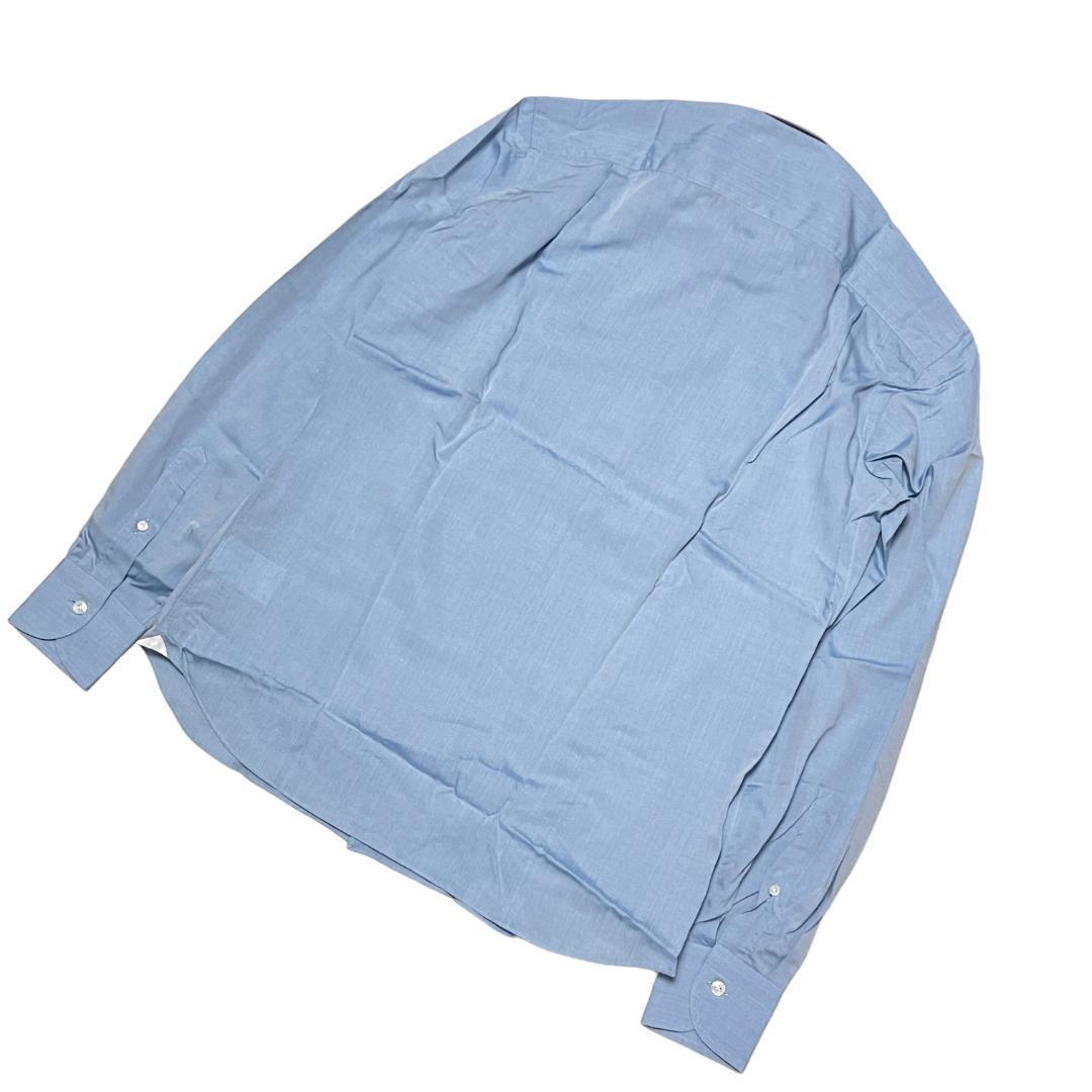 エッリコ フォルミコラ ドレスシャツ 未使用 141/2 37 ブルー