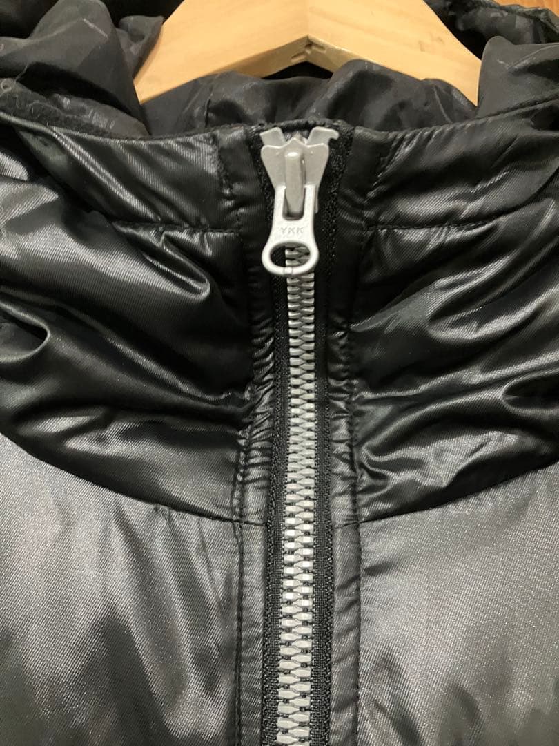 ‼️最終価格‼️【美品】ATHLETA フード付き ブラック ベンチコート Mさ