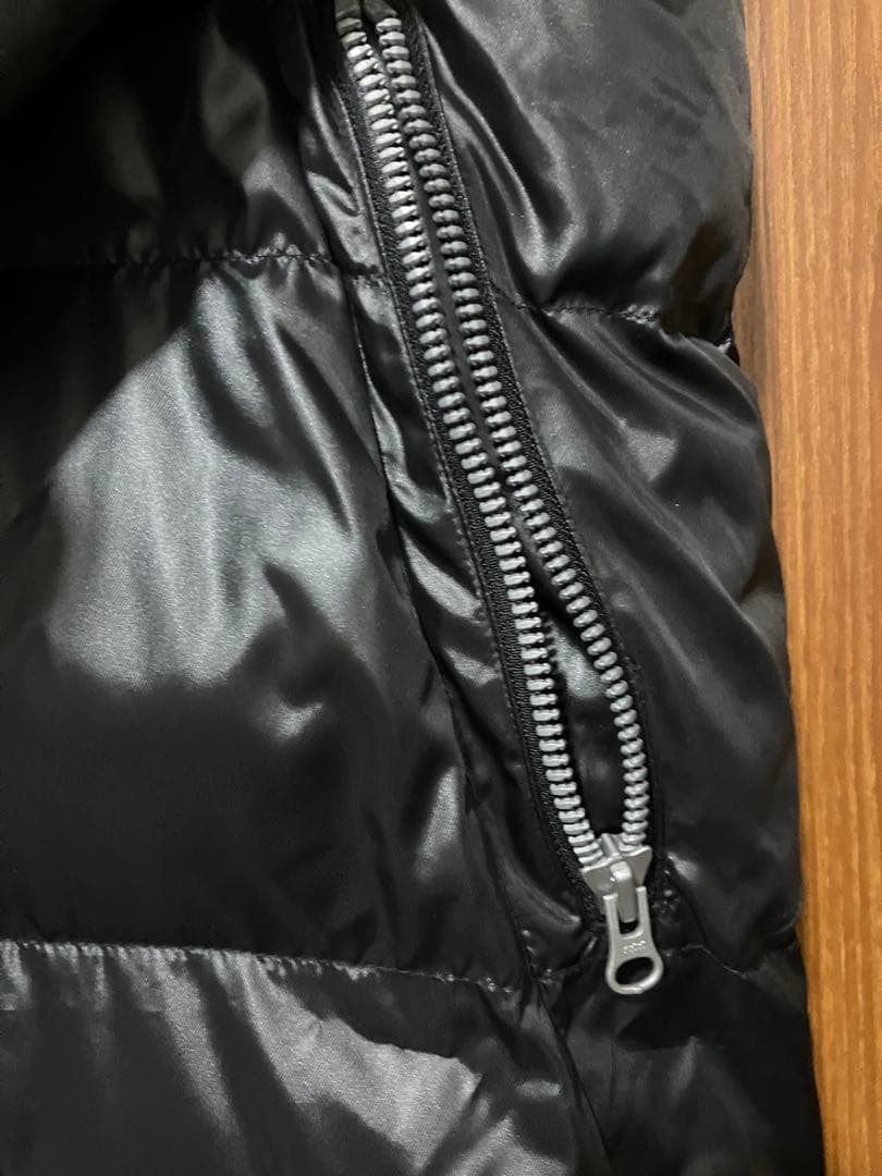 ‼️最終価格‼️【美品】ATHLETA フード付き ブラック ベンチコート Mさ