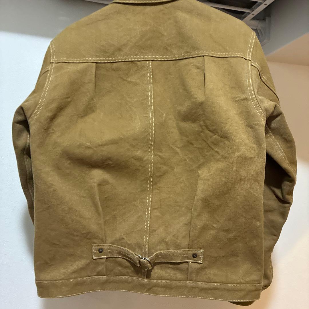 JELADO 21.5ozブラウンダックジャケット44Duck Jacket