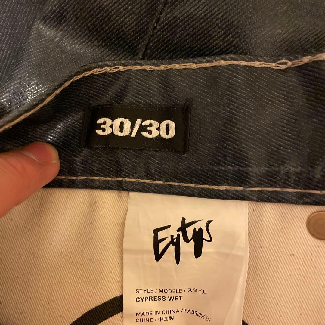 Eytys Cypress Wet 30/30 ストレートデニム