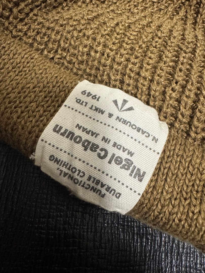 ナイジェルケーボン　ニット帽