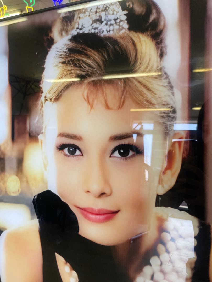 パネルアート　オードリーヘップバーン　アート　絵画　ポスター　壁掛け　額縁　額絵