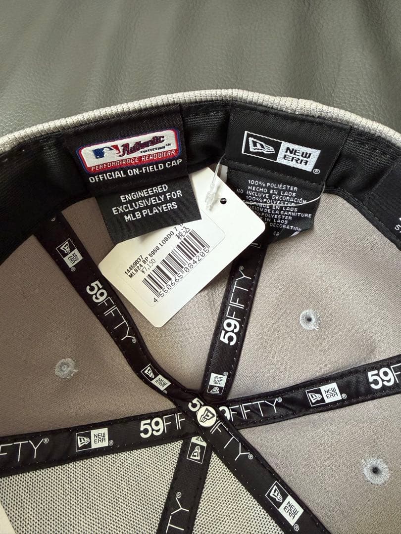 ニューエラ キャップ ドジャース 57.7cm ホーム&アウェイ 2個セット