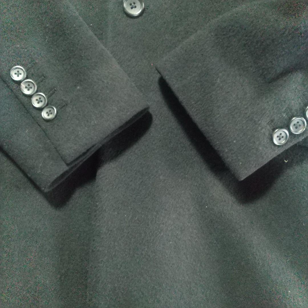 希少 ポールスミス ステンカラーコート カシミヤ ミンク ウール 高級感