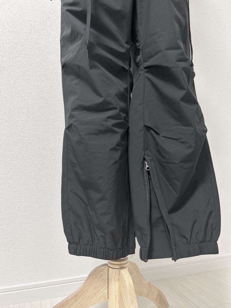 PONTAPES スノーボードウェア ユニセックス 上下セット 白 黒 グレー