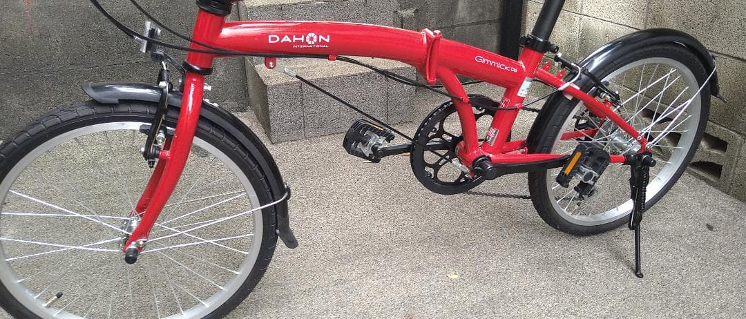 DAHON Gimmick D6 20インチ 赤 新品 未使用 室内保管