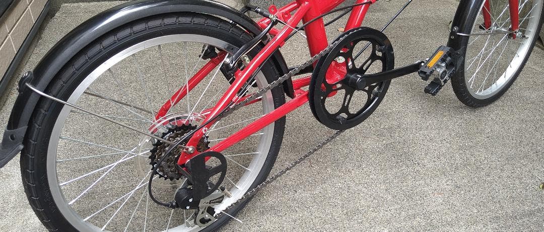 DAHON Gimmick D6 20インチ 赤 新品 未使用 室内保管