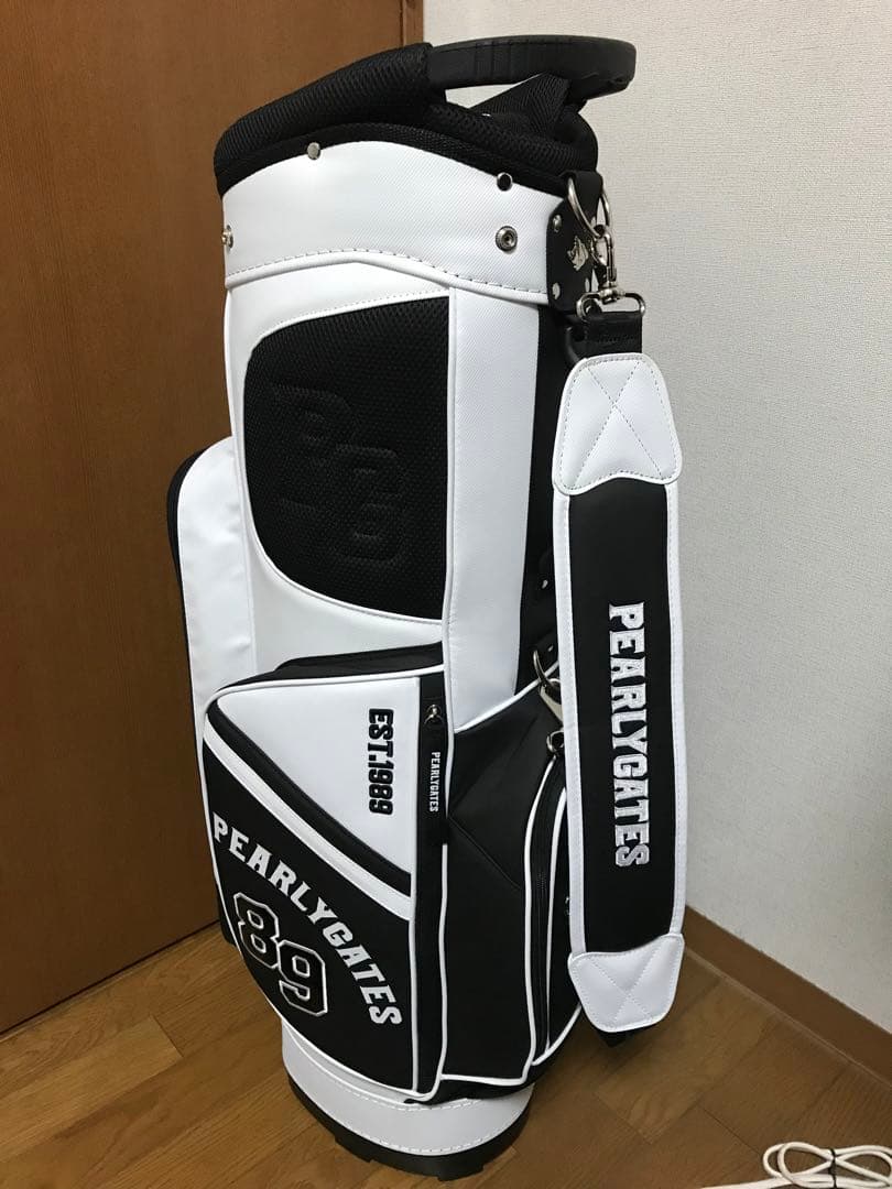 【極美品】パーリーゲイツ キャディーバッグ カートタイプ 9.5型