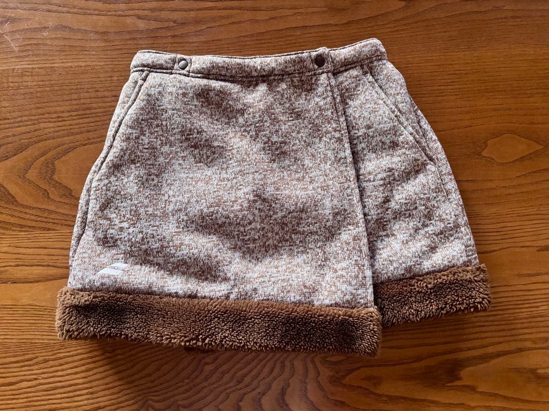 美品 バボラ ボアジャケット Mサイズ 、スコートLサイズ ブラウン系