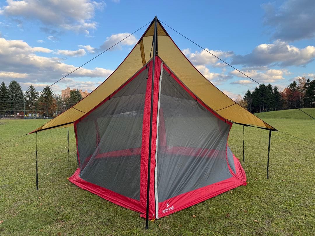 廃盤 スノーピーク ヘキサ用 タープスクリーンL