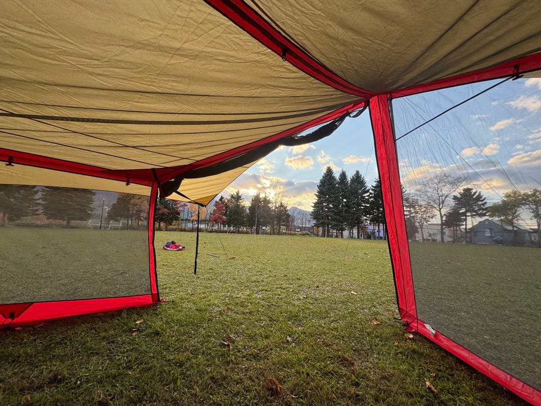 廃盤 スノーピーク ヘキサ用 タープスクリーンL