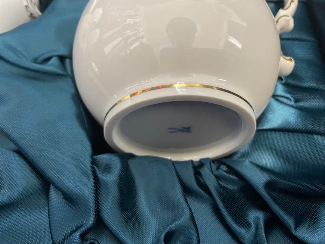 Meissen マイセン　ティーセット 花柄 未使用