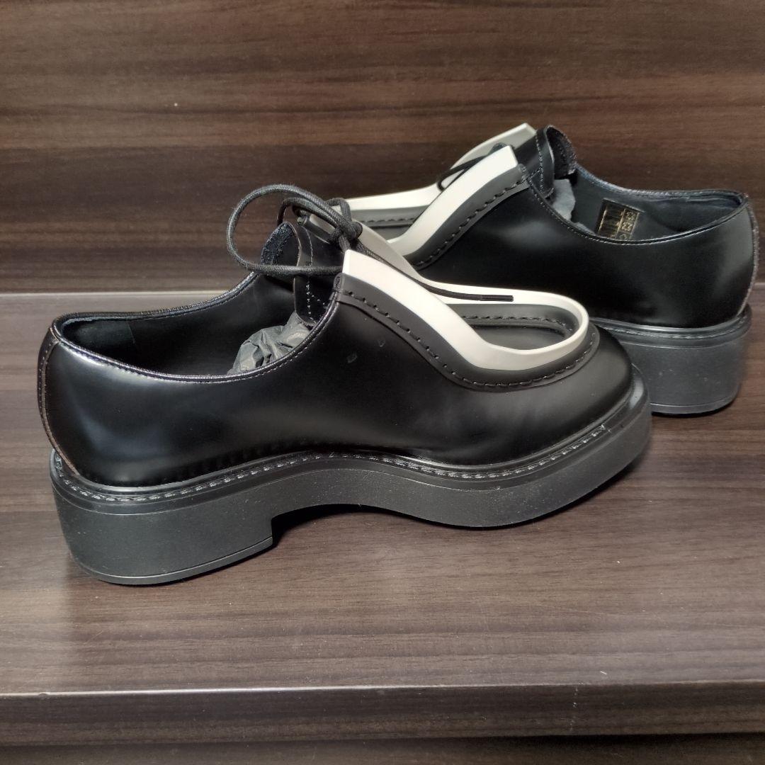 p☆値段相談可☆PRADA ローファー ブラック/ホワイト モデル 364