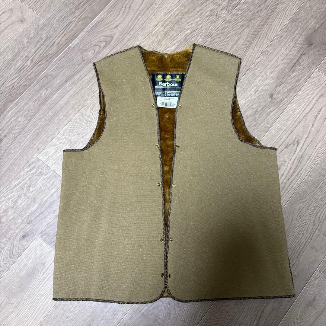 【ミント】C40 Barbour バブアー A297 ライナー パイルライニング