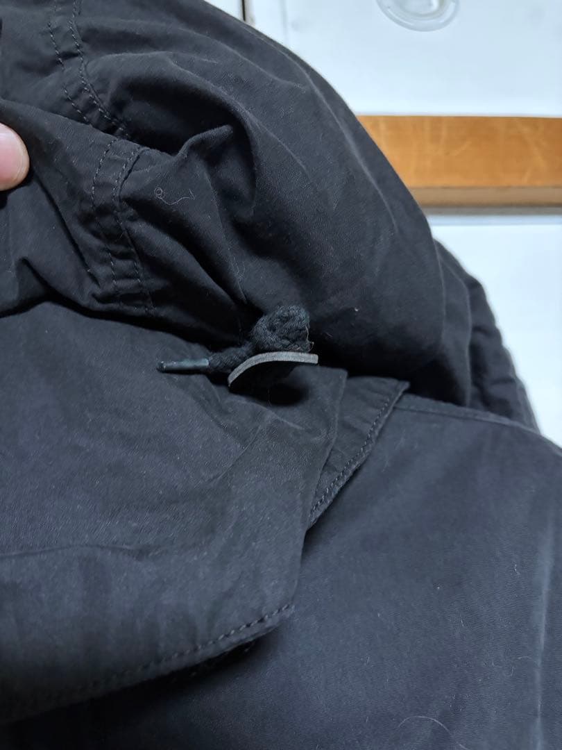 極美品 AVIREX ブラック モッズコート Mサイズ 黒