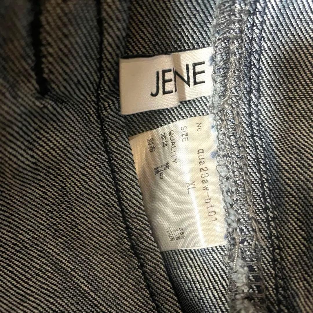 完売品◆JENNE デニム サロペット オーバーオール XL