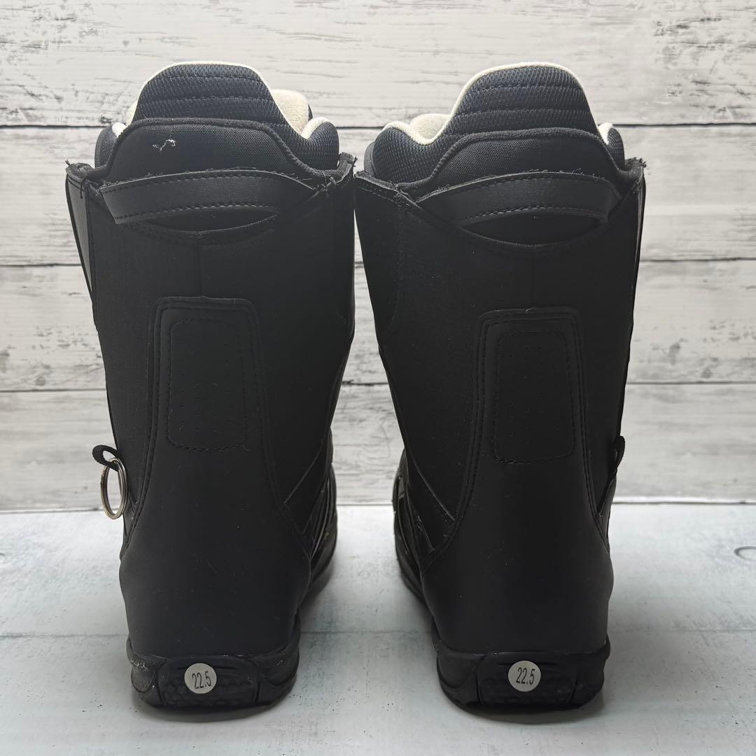 美品　VISIONPEAKS スノボブーツ 22.5 Atop黒 [E-80]