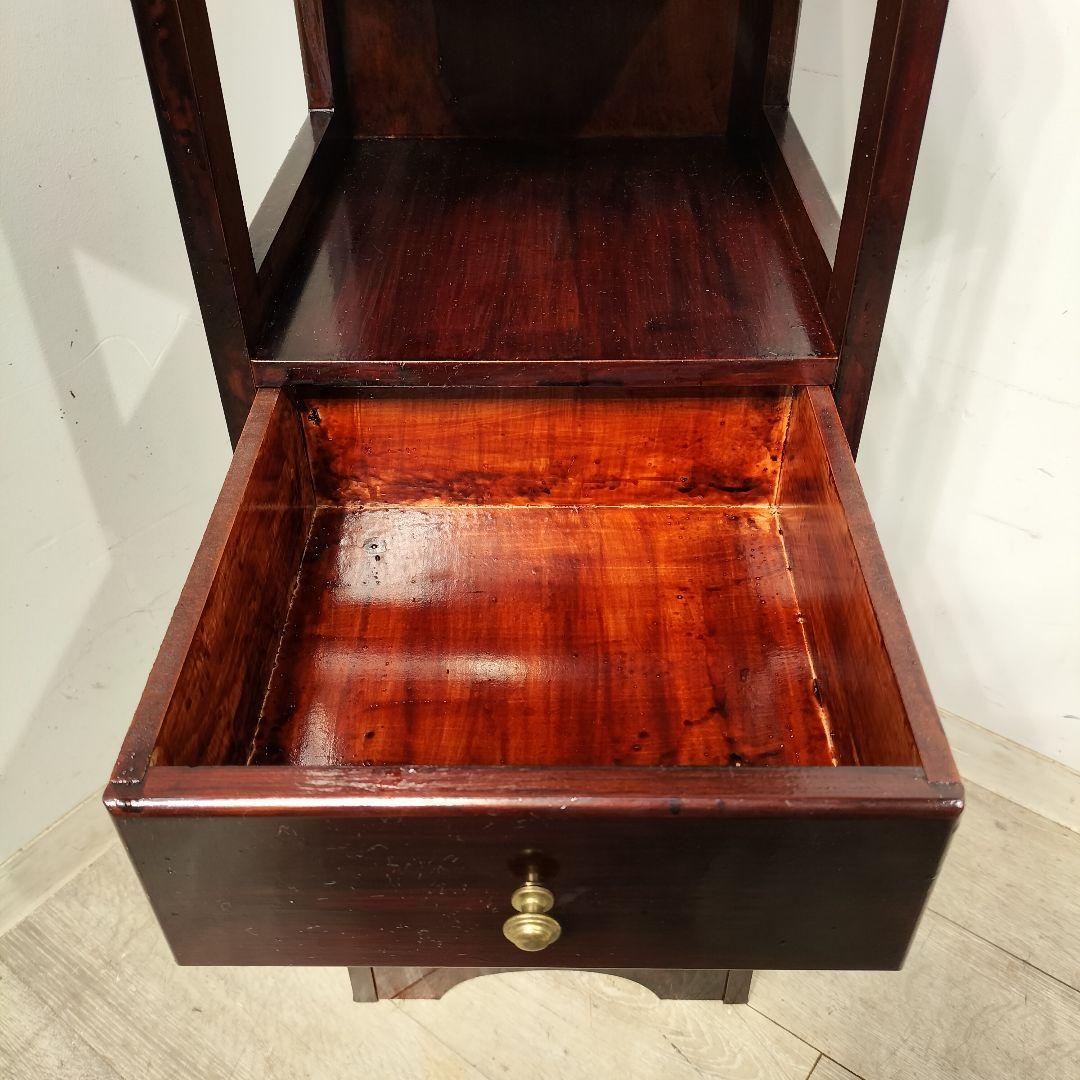 M♦アンティーク　サイドテーブル　テレフォンスタンド