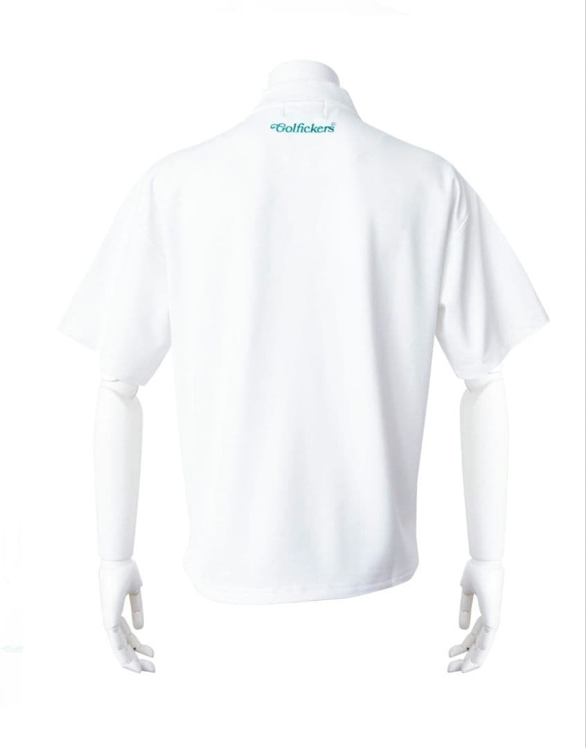 新品未使用　ゴルフィッカーズ　Cool & Wide Polo -White-