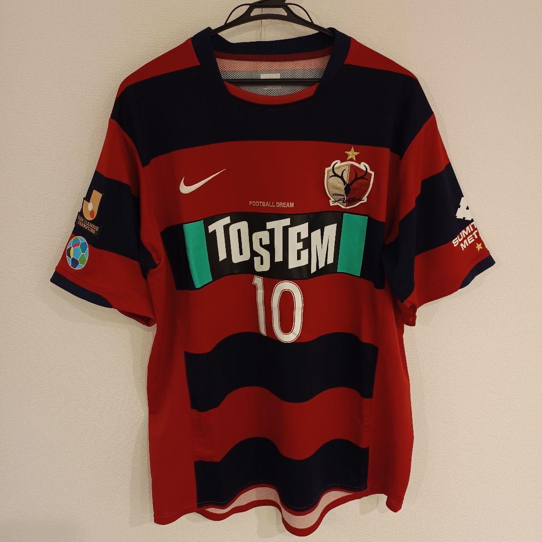 鹿島アントラーズ 2009 ユニフォーム 10番 本山雅志 - メルカリ