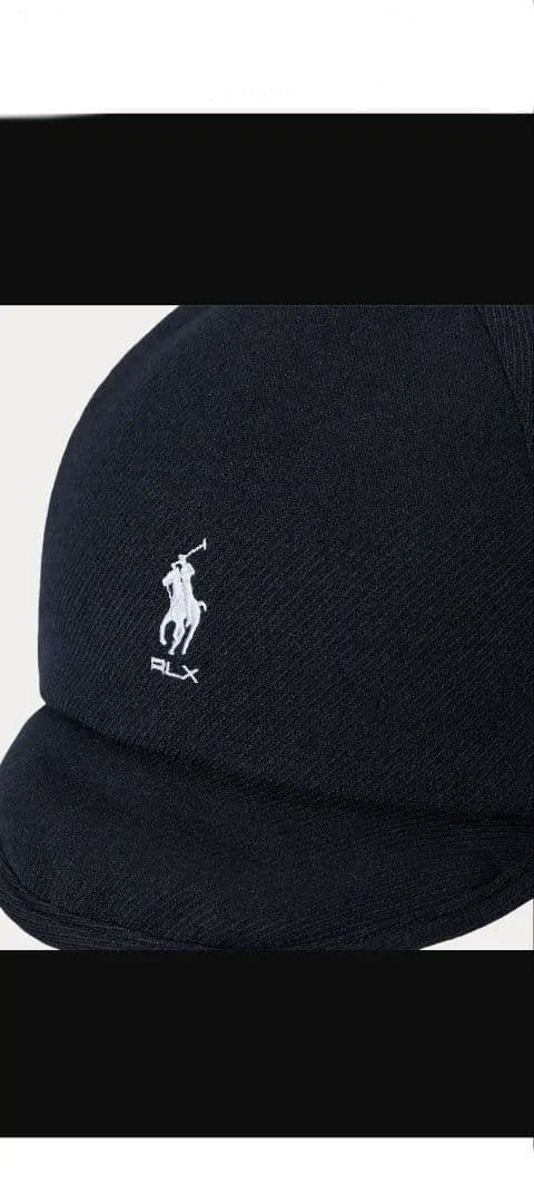 お値下げ】【新品未使用】RLX イヤーフラップハット ネイビー - メルカリ