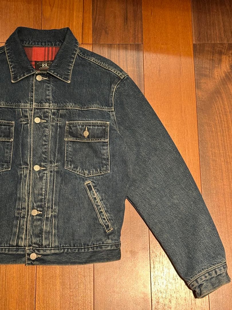 RRL デニムジャケット 裏地付き ポケット付き