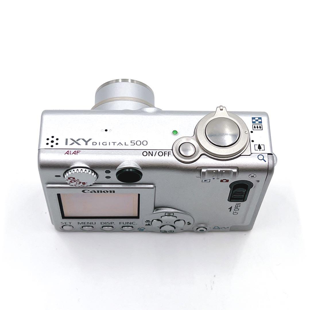 未使用級】Canon IXY DIGITAL 500 コンパクトデジタルカメラ