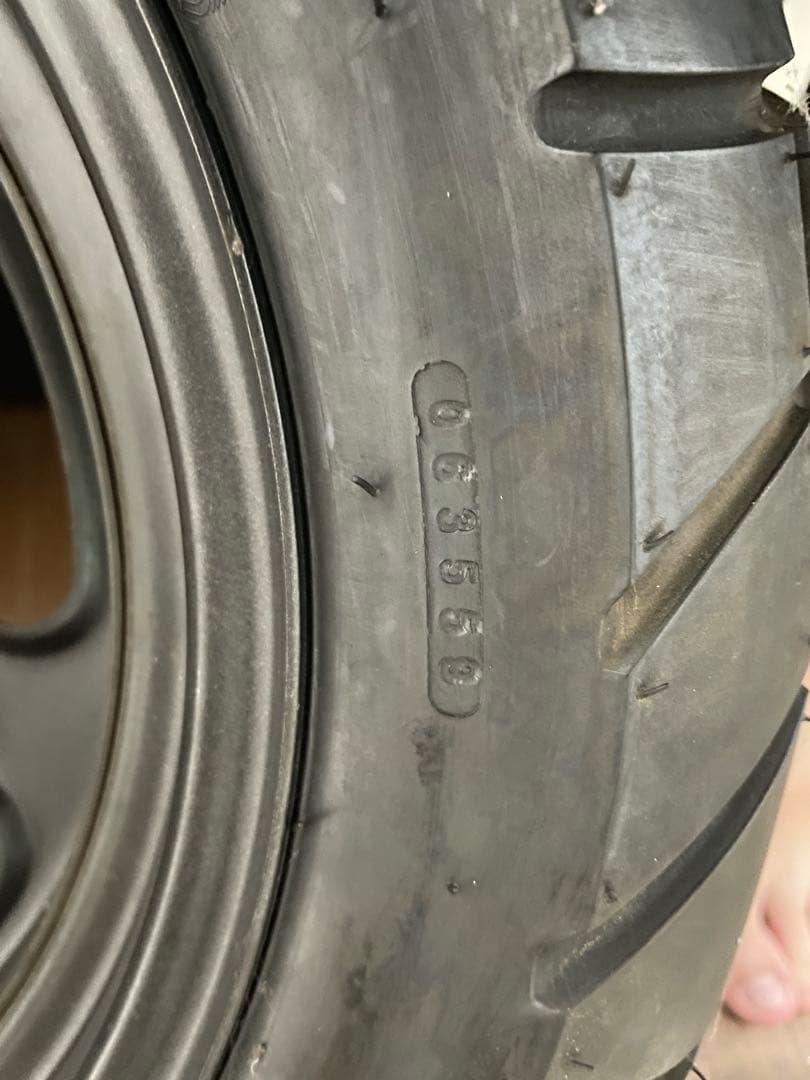 エイプ50 純正ホイール　タイヤ付き　2本セット