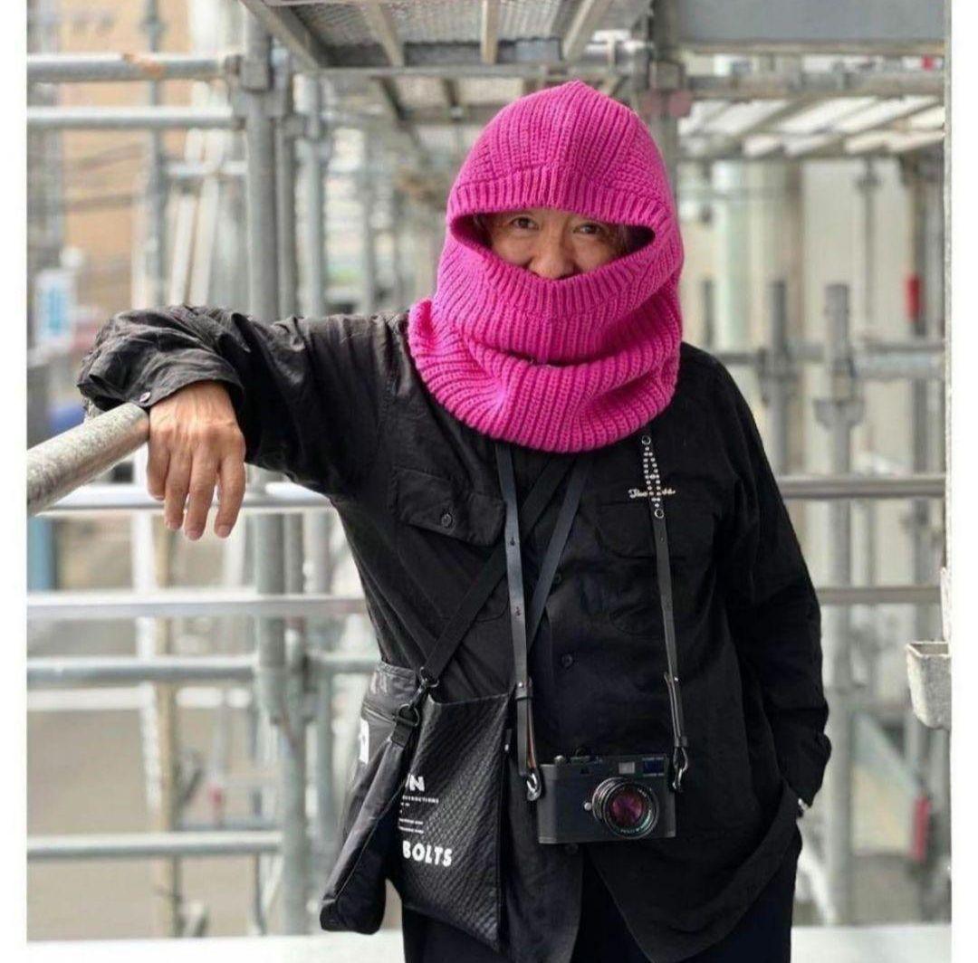 Soloistアランパターンバラクラバブラック