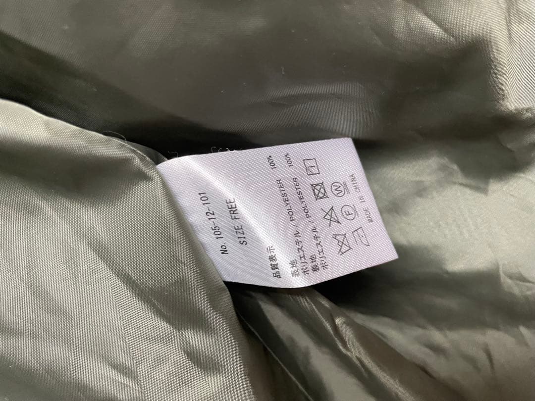 モッズコート　ミリタリー　カーキ　CIAOPANIC チャオパニック　ワッペン