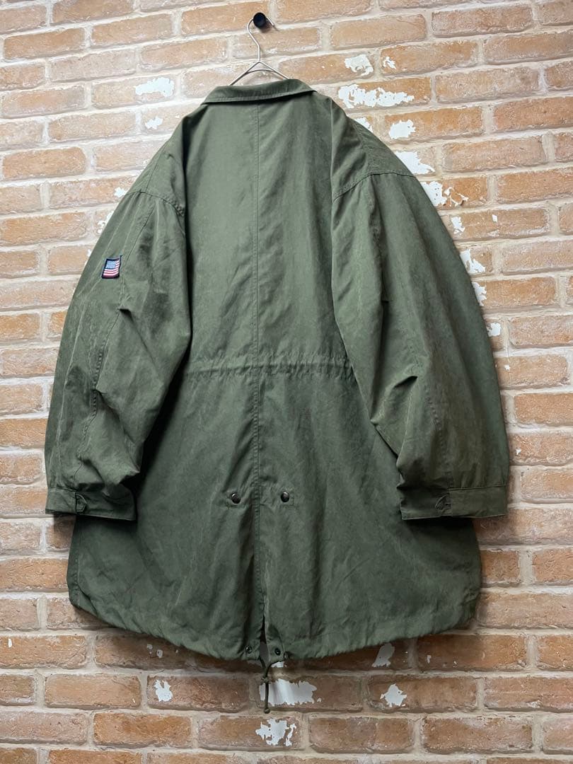 モッズコート　ミリタリー　カーキ　CIAOPANIC チャオパニック　ワッペン