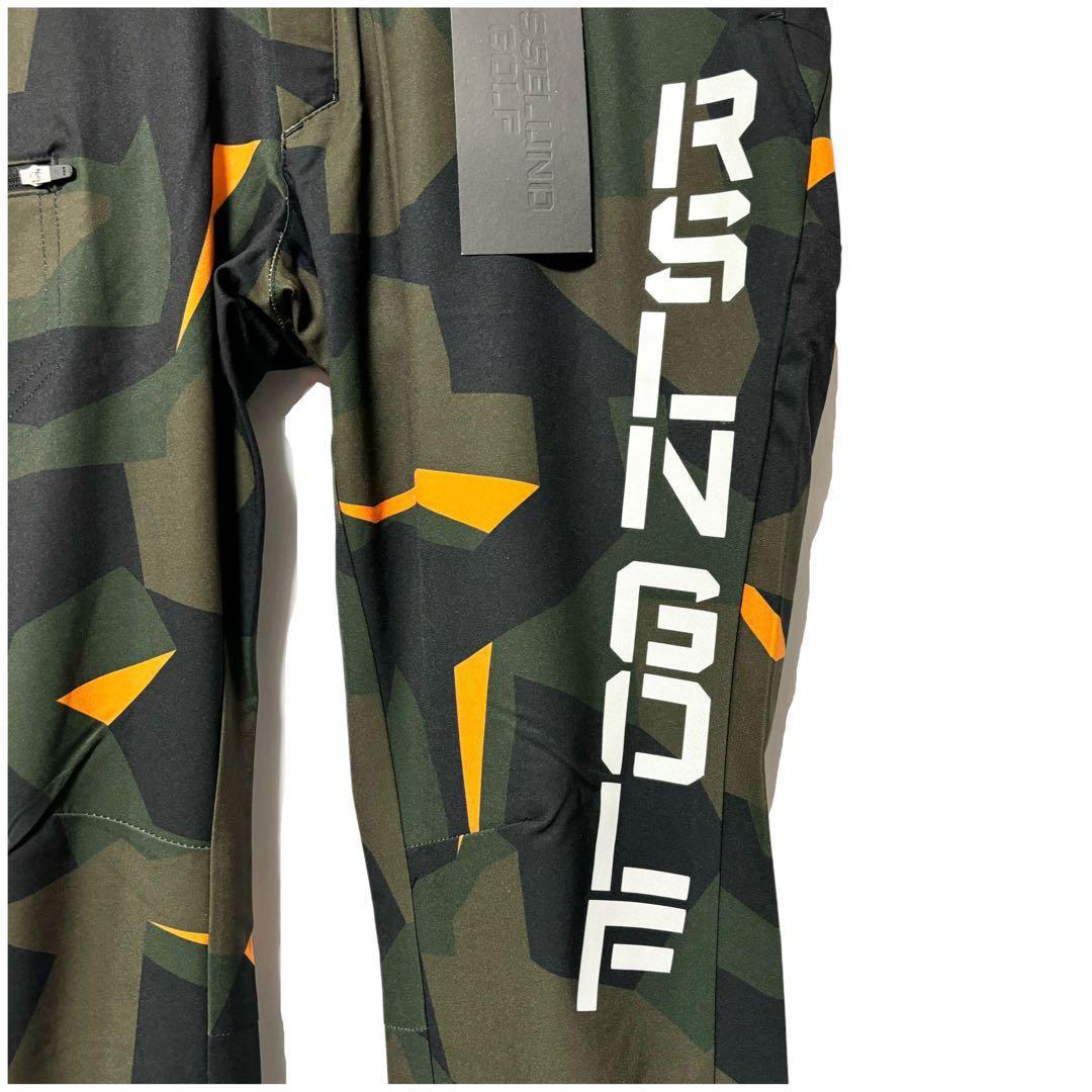 ラッセルノ ゴルフ ブランド ロゴ ストレッチ ロングパンツ カーキ L 5