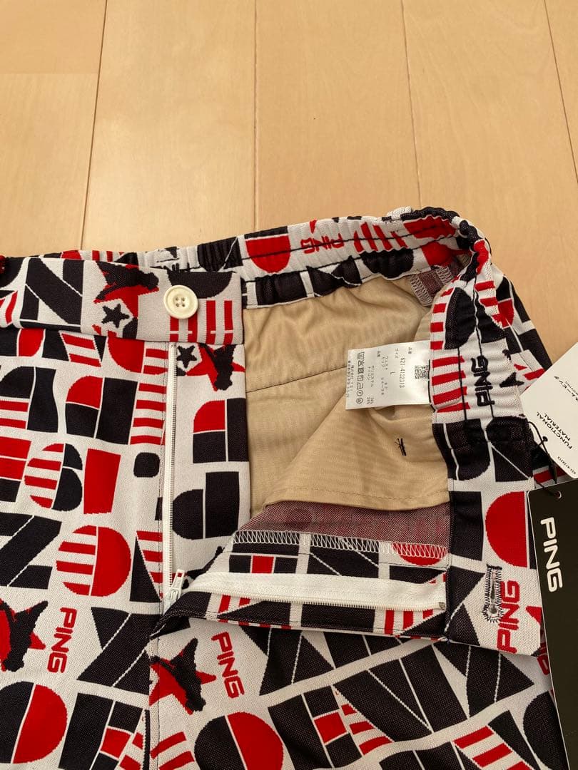 ゴルフウェア　ピン　セットアップ　L