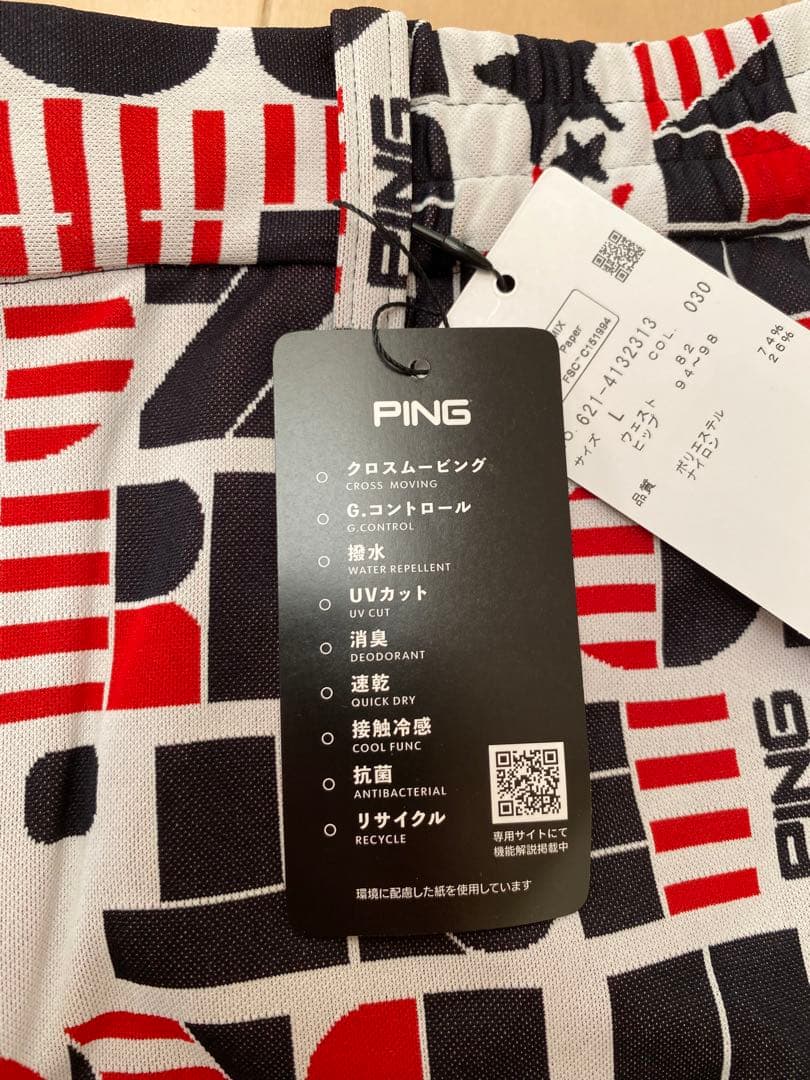 ゴルフウェア　ピン　セットアップ　L