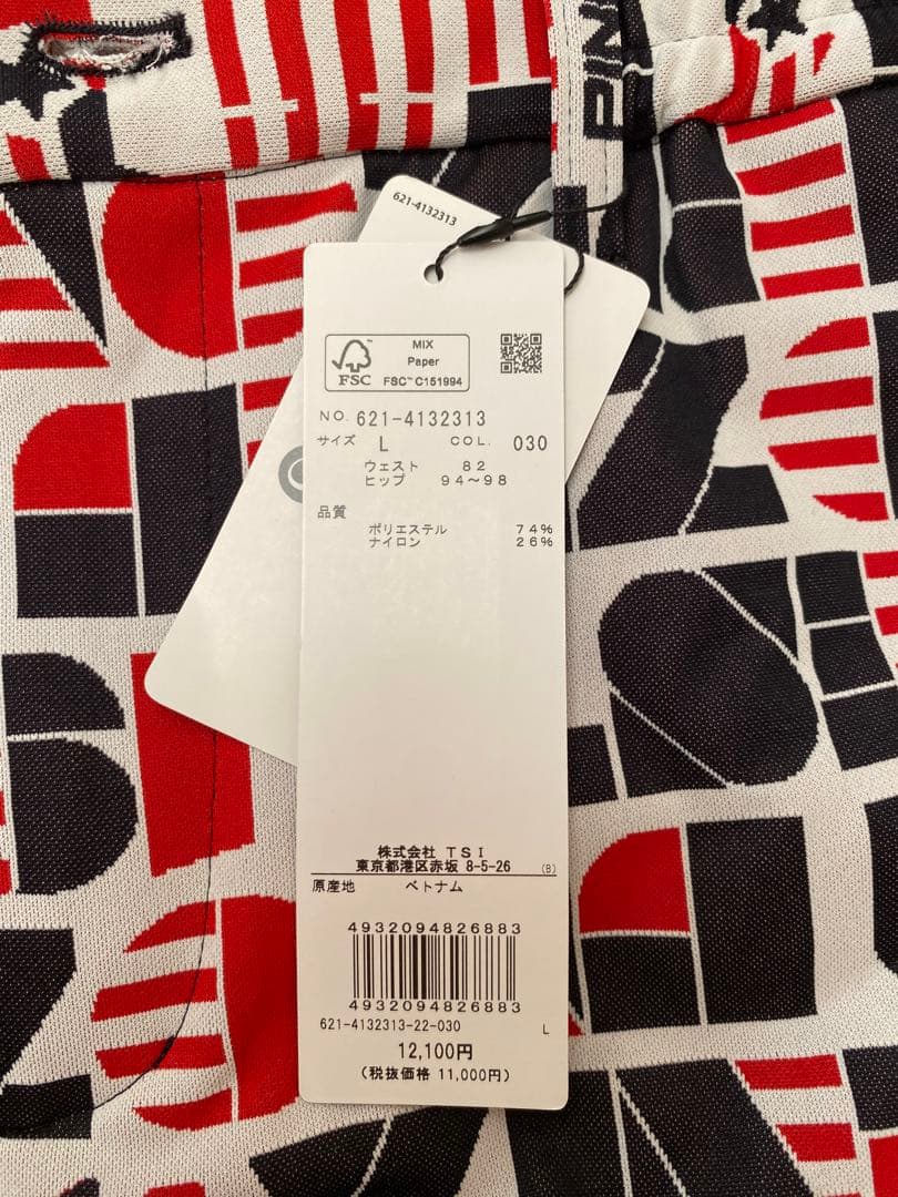 ゴルフウェア　ピン　セットアップ　L