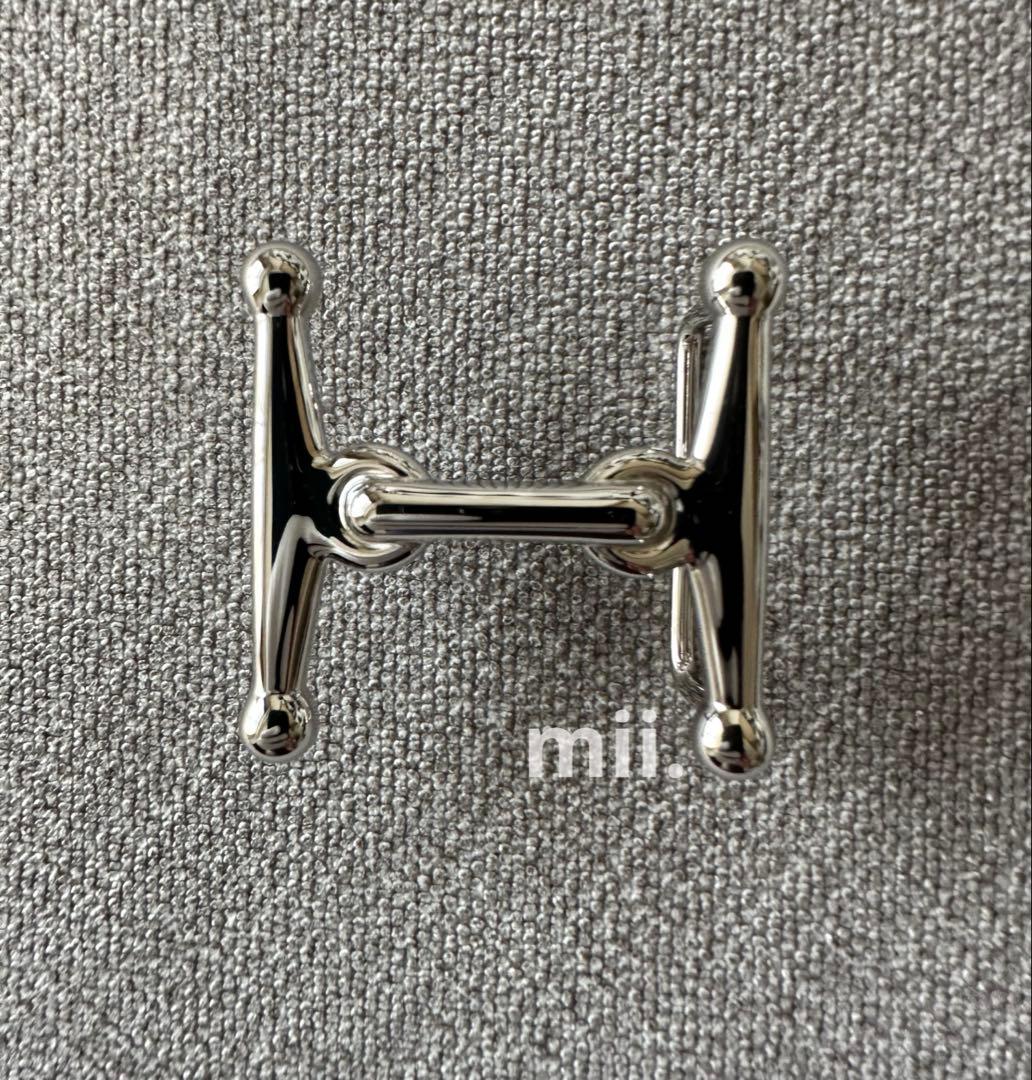 HERMES エルメス ベルトバックル レザーベルト リバーシブル 24mm