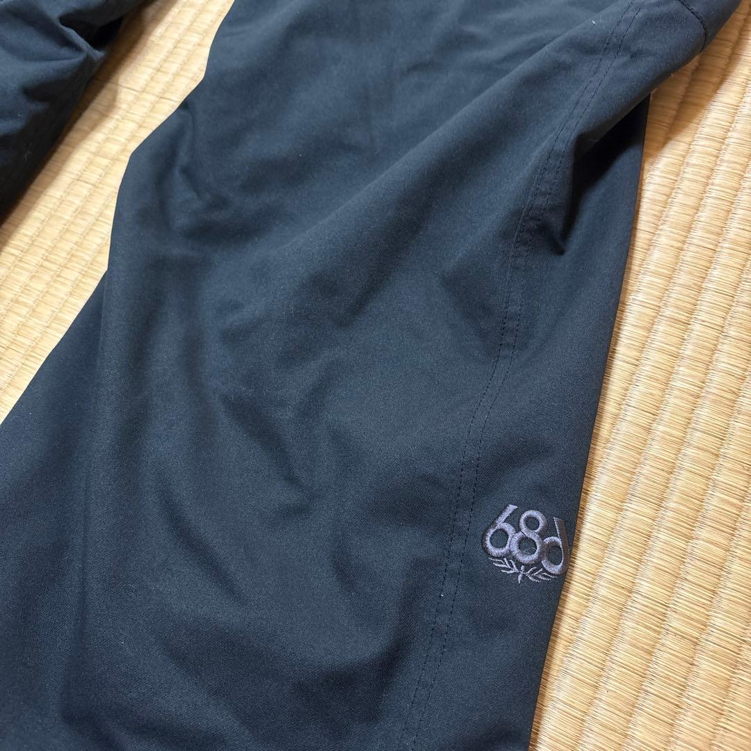 686 スノーボード ビブパンツ Lサイズ 美品