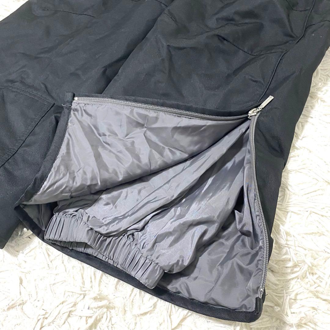 デサント スキーウェア 上下セット サイズM 洗える 人気 メンズ 赤黒