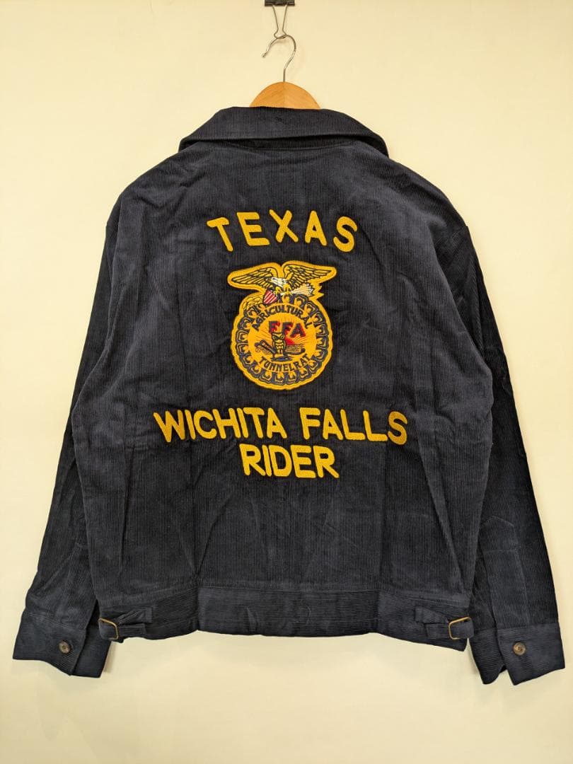 復刻】FFA コーデュロイジャケット NAVY○XXL（商品番号51058