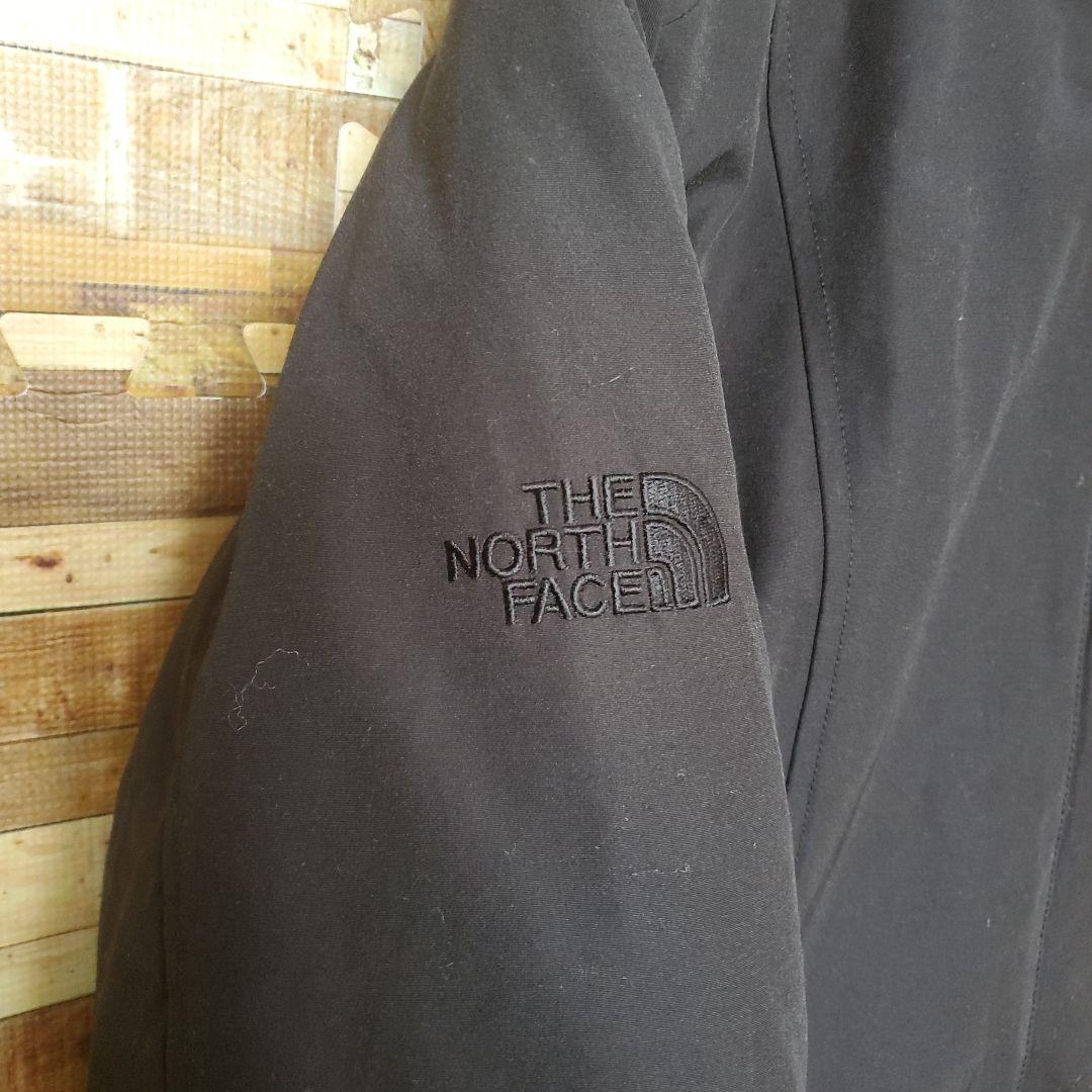 THE NORTH FACE フード付きモッズコート 黒