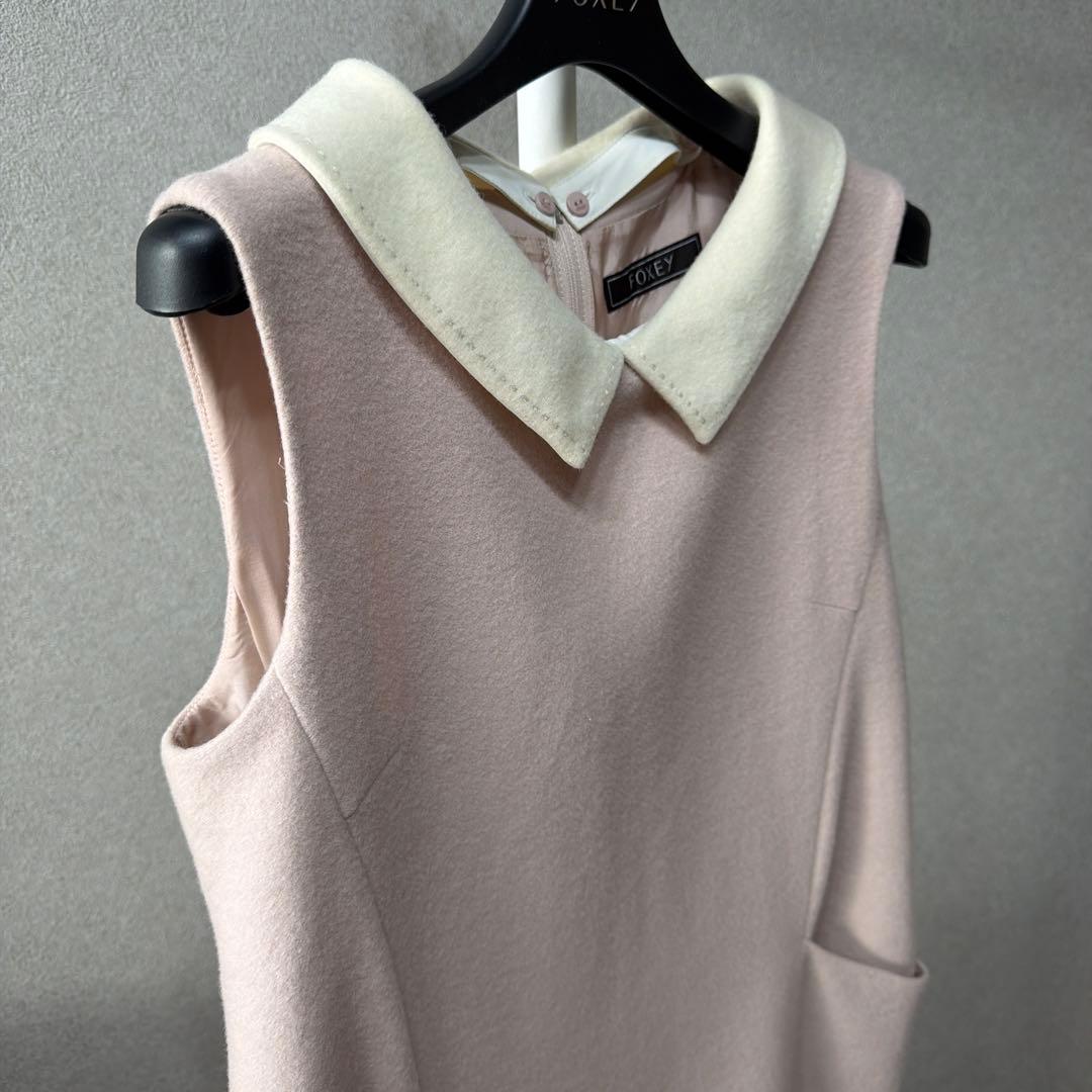 Foxey ドレス　フォクシー　ウールワンピース現行　完売