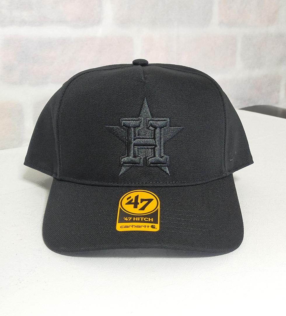 47×カーハート】ヒューストン・アストロズ HICTH オールブラック