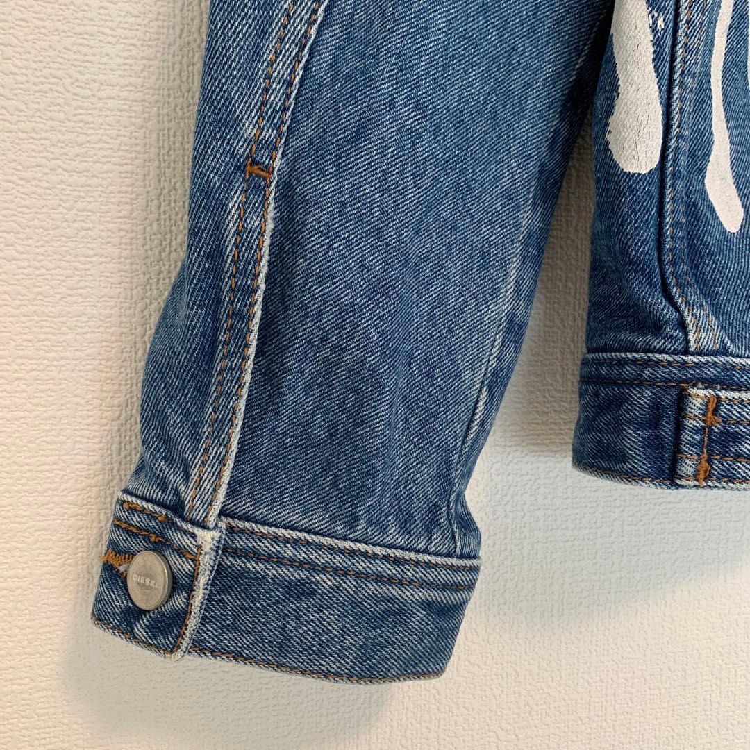 ★DIESEL ディーゼル Gジャン デニム トラッカー ジャケット ペイント