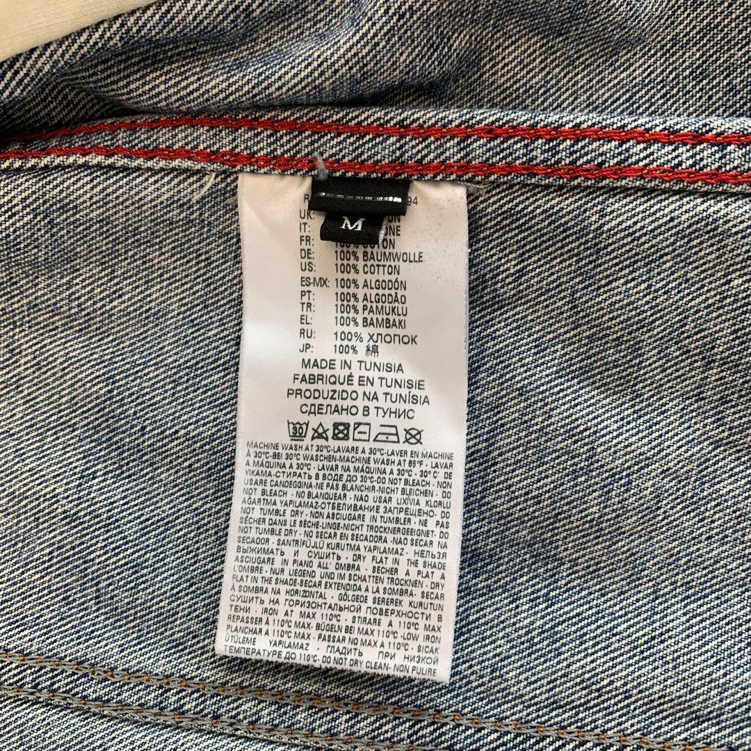 ★DIESEL ディーゼル Gジャン デニム トラッカー ジャケット ペイント