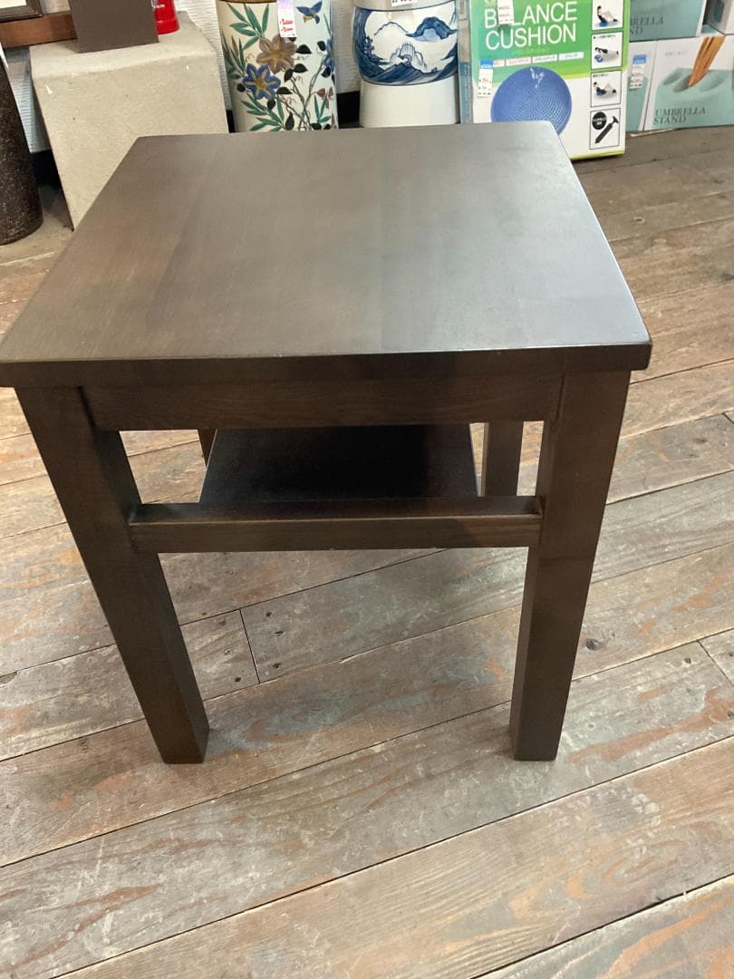 無印良品 MUJI 木製サイドテーブルベンチ 廃盤品