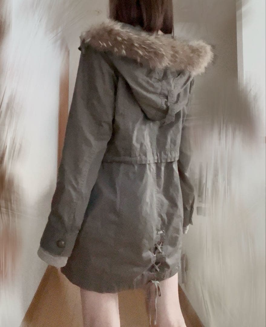 y2k フェアリーグランジ モッズコート ファー お兄系 マクブリング 平成