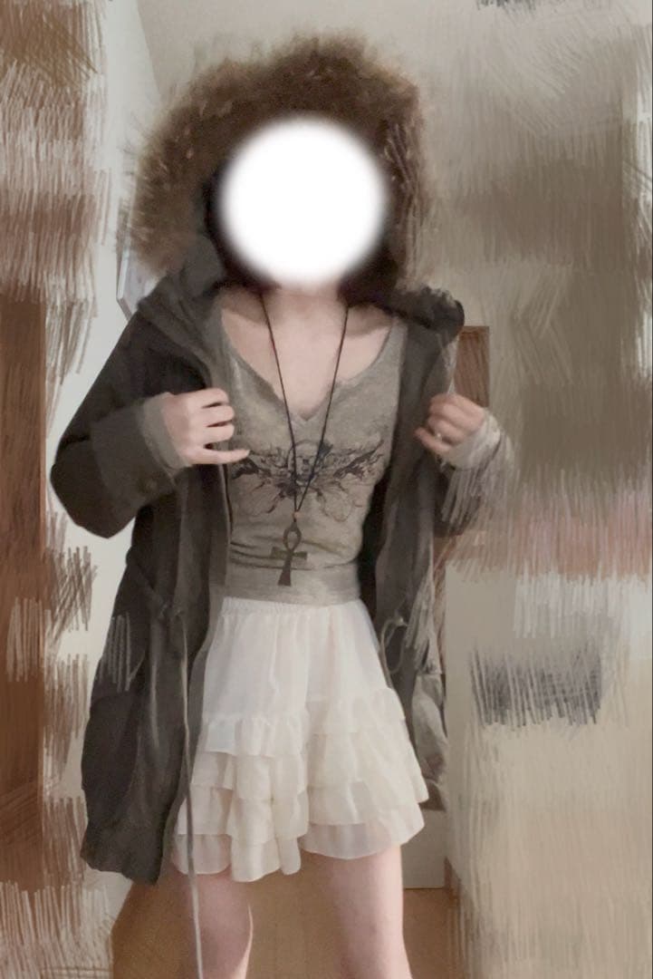 y2k フェアリーグランジ モッズコート ファー お兄系 マクブリング 平成