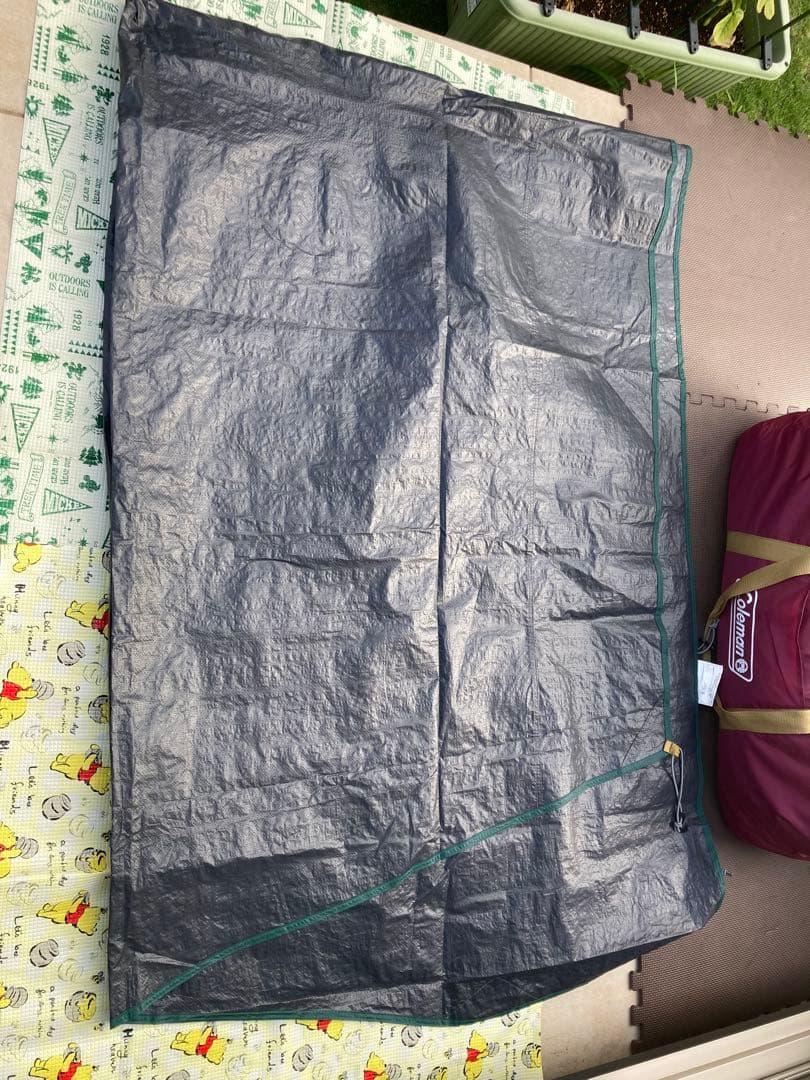 コールマン 2ルームテント ラウンドスクリーン2ルームハウス バーガンディ 綺麗